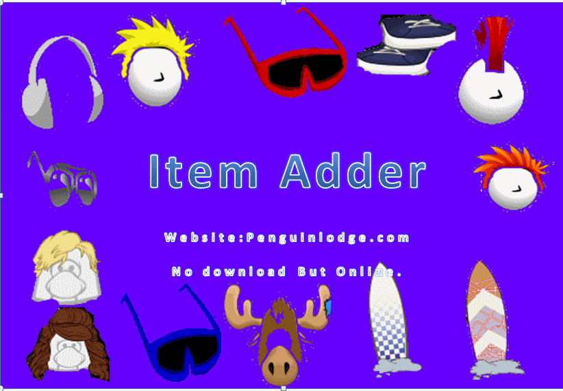 club penguin item adder